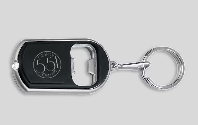 Metal Logo Keychain